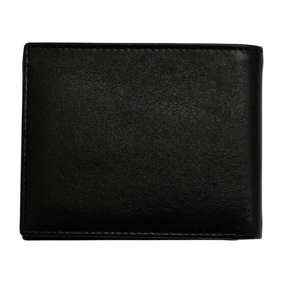 smith and wesson black leather bi-fold RFID blocking wallet